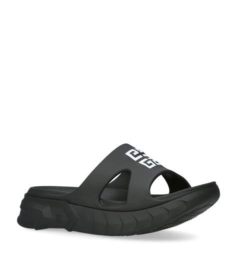 givenchy black fur slides ebay|Givenchy marshmallow slides 35.